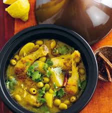 Le Creuset Tagine Chicken With Olives And Preserved Lemons Tagine Recipes Le Creuset Recipes Chicken With Olives
