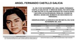 Qué pasó con Ángel Fernando? Desaparecido en CDMX