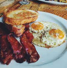 I Ate Breakfast Of Champions Classic American Bacon And Eggs Recipes Food Cooking Delicious Foodie Foodrecip Food Breakfast Recipes Gastronomy Cuisine