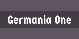 Not just germania, but germania magna (an area to the east of the rhine) and lesser germania (to the each had another area, known as germania inferior (lower germania, not because it wasn't a. Font Squirrel Germania One Font Free By John Vargas Beltran
