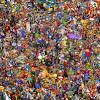Here you will find puzzles with all sorts of people. 1
