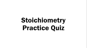 Labster launches 8 new chemistry courses in topics such as recrystallization & proton nmr. Stoichiometry Practice Quiz Honors Chemistry Youtube