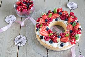 Tarte Couronne Aux Fruits Rouges Recette Tarte Aux Fraises Gateau Fruits Rouges Tarte Fruits Rouges