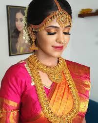 South Indian Bridal Makeup Model Swetha Prathi Makeup N Hair By Me South Asian Bride Magazine Indian Bridal Indian Bridal Makeup