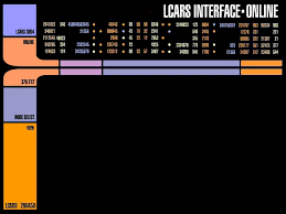 How Would You Go About Re Creating The Lcars How Would You Fit Content In The Corners Star Trek Wallpaper Star Trek Art Star Trek Bridge