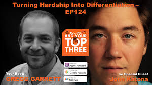 Turning Hardship into Differentiation (wsg John Katona)