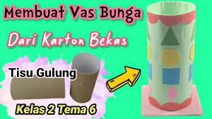 Kardus yang sudah disiapkan sebelumnya dipotong dengan ukuran panjang 60cm dan lebar 21cm. Cara Membuat Taman Buatan Dari Kertas Origami Kelas 1 Tema 7 Youtube
