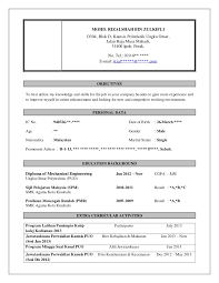 Aku malas nak tukar sebab itu kerja kau, bukan aku. Resume Lengkap Untuk Memohon Kerja Pelajar Latihan Industri