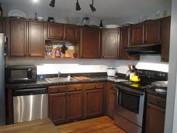 staining kitchen cabinets idea