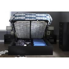 Yet, there is more to this bedframe than what meets the eye! South Shore Step One Storage Platform Bed Storage Bed Queen Queen Size Storage Bed Ottoman Storage Bed