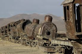 It S Oh So Quiet The Eerie Abandoned Towns That Have Been Left To Rust And Gather Dust Abandoned Town Abandoned Train Abandoned