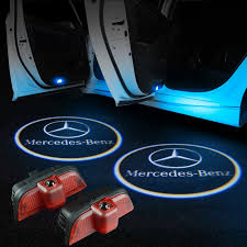 Door Logo Projector Light For Mercedes Benz Pair Mercedes Benz Mercedes Benz Accessories Mercedes