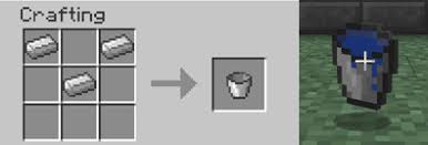 Bucket Recipe Ben Does Minecraft
