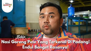 Nasi Goreng Pete Yang Terkenal Di Padang! Endul Banget Rasanya!