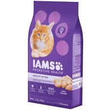 Healthy Kitten Food With Chicken Iams