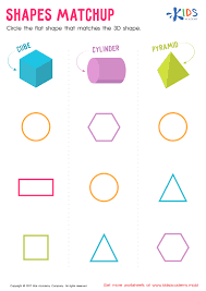 2d shapes worksheets for 1st grade in pdf
