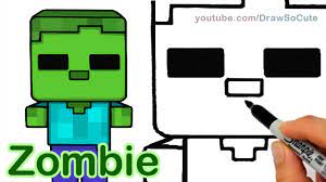 Check spelling or type a new query. How To Draw Minecraft Zombie Cute And Easy Step By Step Youtube