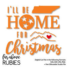 Browse our christmas images, graphics, and designs from +79.322 free vectors graphics. Tennessee I Ll Be Home For Christmas With Tn Tristar Etsy