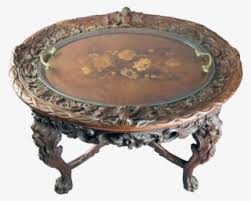 These lion coffee table are offered in various shapes and sizes ranging from trendy to classic ones. Antique Carved And Inlaid Figural Tea Table With Lion Coffee Table Transparent Png 829x829 Free Download On Nicepng