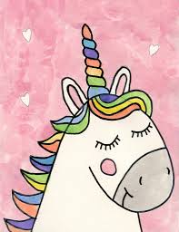 Easy drawing tips for beginners. Easy Unicorn Drawing Art Projects For Kids