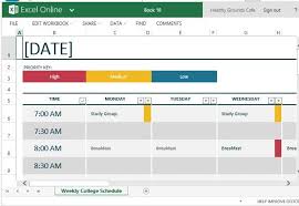 Click into the enter your first question here field. How To Easily Create Class Schedules Using Excel