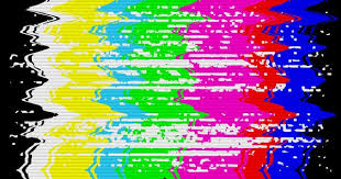 Broken Tv Signal Illustration Illustration Mood Colors Art