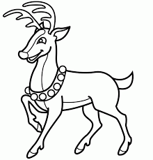 Now what would christmas be without colouring pages to color! Picture Of Reindeer Coloring Home