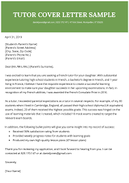 Generally, a basic cover letter format works for any job application. Tutor Cover Letter Example Template Rg Job Cover Letter Cover Letter Example Templates Cover Letter Example