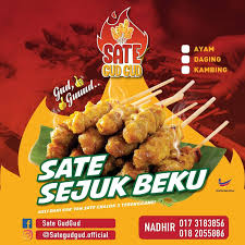 Resepi ini merupakan resepi kuah kacang khasnya untuk dimakan bersama sate. Sate Gud Gud Home Facebook
