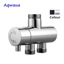 Ein wasserhahn ist eine regulierbare auslaufarmatur für wasser, zum beispiel für trinkwasser. Aqwaua Dusche Wasserhahn Umsteller 3 Weg Dusche Arm Umsteller 2 Funktionen Wasserhahn Ventil Fur Dusche Mixer Messing Korper Verchromt Wasserhahn Patronen Aliexpress
