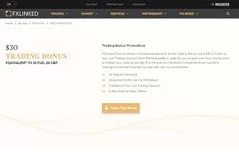 Fxlinked 30 Trading Bonus Bonus Forex Forex Trading