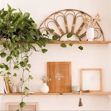 A scribble of natural rattan spirals this organic piece of wall art. Wall Decor Half Circle Rattan Hanging Wall Art Poshmark