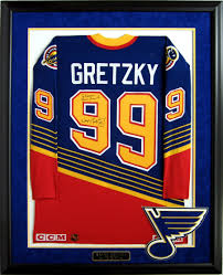 Wayne Gretzky Saint Louis Blues Autographed And Framed Jersey Nhl Playoffs Blues Gretzky Hockey Framed Hockey Jerseys St Louis Blues Hockey Framed Jersey