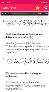 Bacaan teks alquran surat yasin dan faedah fadilah manfaat khasiat susunan doa tahlil latin mambacakan surat yasin dan tahlil merupakan sebuah amalan yang sudah umum di lakukan oleh. Updated Surat Yasin Arab Latin Terjemah Tahlil Mp3 App Download For Pc Android 2021