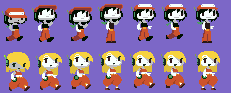 It is a very clean transparent background image and its resolution is 600x600 , please mark the image source when quoting it. Cave Story Improved Quote And Curly Brace Sprites By Earthboundfan235 On Deviantart