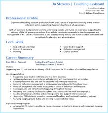 Teaching Assistant Cv Example In Microsoft Word Page 1 Check Out The Full Classroom Assistant Cv Wri Cv For Teaching Teaching Assistant Job Teaching Assistant