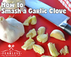 Garlic is an incredibly useful seasoning, but it's not impossible to misuse it. How To Smash A Garlic Clove My Fearless Kitchen