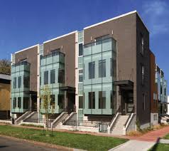 Modern Browstones Merchant S Row Denver Building Design Terrace Building Duplex Design