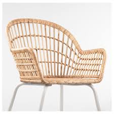 Nilsove Armchair Rattan White Ikea Chair Chairs Repurposed Rattan Chair