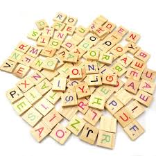 A letter, play word games — what words start with 'b'? Buy 100pcs Wooden Letter Alphabet Scrabble Number English Words Kids Educational Toy At Affordable Prices Free Shipping Real Reviews With Photos Joom