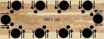 Quelles Dimensions De Table Pour Vos Convives Artmeta Table 10 Personnes Table A Manger Salon Table