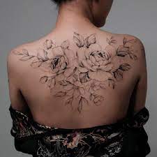 Studiobysol Zeetattoo Studiobysol Koreantattoo Koreantattooshop Flowertattoo Backtattoo Floral Back Tattoos Cool Tattoos Feminine Back Tattoos