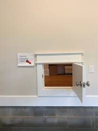 If it had just opened the other way it wouldn't have that problem at all. Pass Through Door In Garage To Kitchen Pantry For Unloading Groceries Brilliant Kitchen Idea Home Model Homes Garage Door Makeover