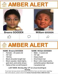 An amber alert was issued monday on mobile devices. Amber Alert Issued By Greater Sudbury Police Ontario