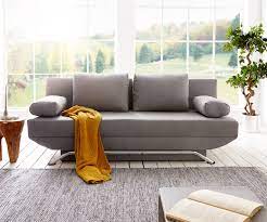 Good & gracious modern sofa bed couch with storage function, mid century sofa bed sleeper chaise lounge for small space living room bedroom, grey, 72.83x 33.86x 30.31. Schlafsofa Cady 200x90 Cm Grau Couch Mit Schlaffunktion Delife Eu