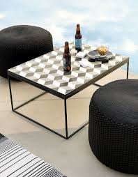 Round coffee table pouf ottoman tray bedside. Modular Style 10 Handy Uses For The Pouf