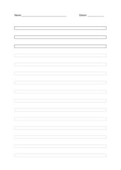 Lineatur mit haus zum ausdrucken pdf : Deutsch Arbeitsmaterialien Blankovorlagen 4teachers De