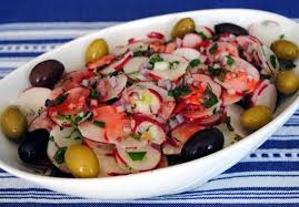 Slatet Fjel Salade De Radis Tunisian Food Food Inspiration Middle Eastern Recipes