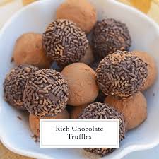 easy chocolate truffles truffles