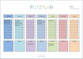 Putzplan für 2017 mit excel vorlagen und pdf stück , dank : 31 To Do Liste Putzplan Ideen In 2021 Putzplan Planer Haushaltsplaner